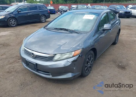 2012 Honda Civic Lx z USA, uszkodzony, nr VIN 2HGFB2E50CH514811